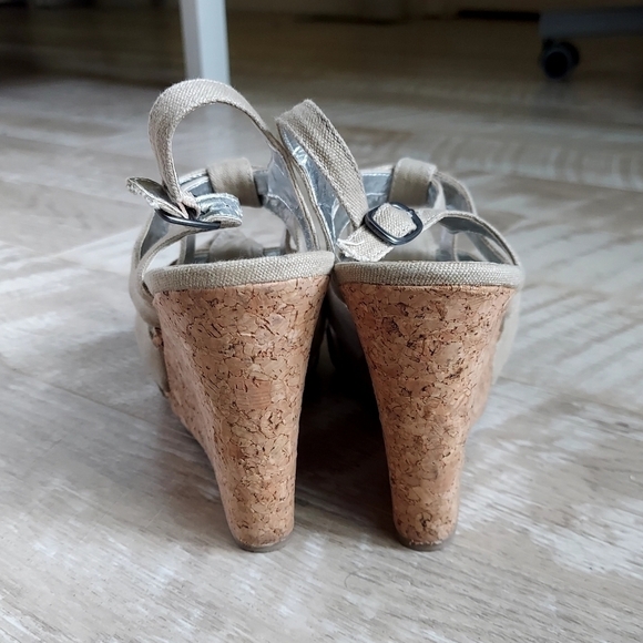 Steve Madden Canvas Platform Wedges - Picture 12 of 16